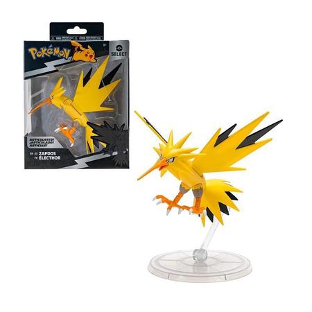 Pokemon - Boneco Articulado de 15cm - Zapdos - Sunny 2786 - Xickos  Brinquedos