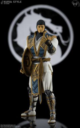 Imagem de Boneco Raiden Mortal Kombat X Mezco Toyz 16cm Game Action Figure