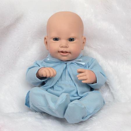 Boneca Bebê Reborn Realista Menino Recém Nascido Pagão Azul - ShopJJ -  Brinquedos, Bebe Reborn e Utilidades