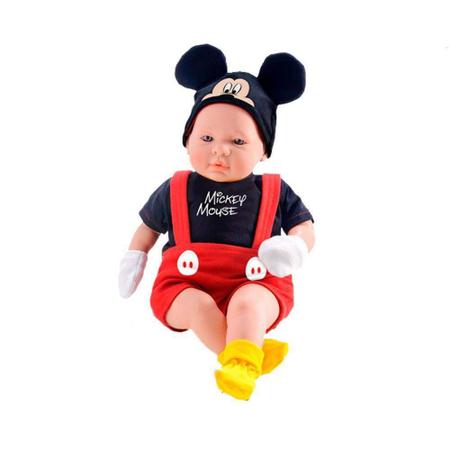 Imagem de Boneco Recém Nascido Mickey Mouse Classic Dolls - Roma