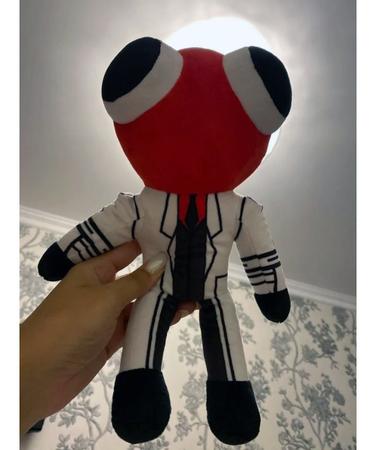 Máscara Rainbow Friends Roblox Red Vermelho Envio Rápido