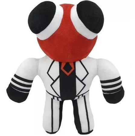 Boneco Red Vermelho Rainbow Pelúcia Do Jogo Roblox - Megafull