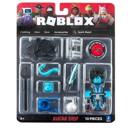 Boneco Roblox Avatar Shop - Figura Spark Beast + Cód Virtual