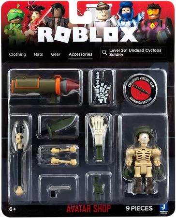 Boneco Roblox Avatar Shop com Item Virtual Exclusivo 9 pçs - 2219 - Sunny