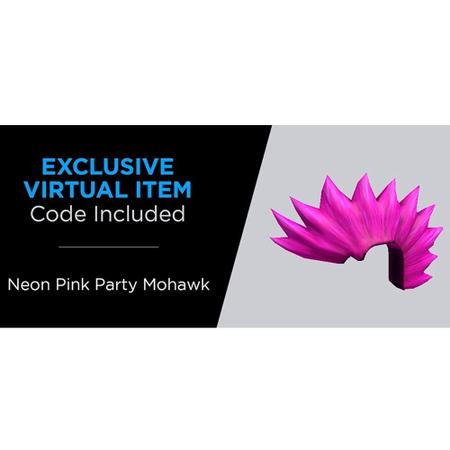 Neon Blue Mohawk - Roblox