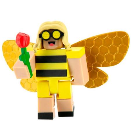 Boneco Roblox Avatar Shop Pack Figura Just Bee + Cód Virtual
