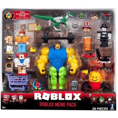 Boneco Roblox - Meme Pack 26 Peças + Virtual Item - Sunny - Brinquedos por  Tema - Magazine Luiza