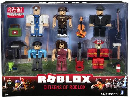 Bonecos Roblox Robeats - Pack de Figuras + Código Virtual - Jazwares -  Bonecos - Magazine Luiza