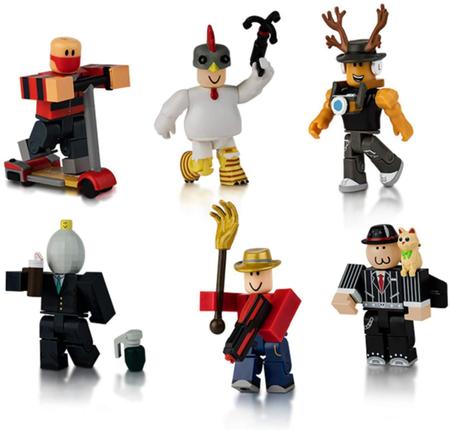 Mundo Virtual Bulk Roblox Ultimate Collector's Edition Personagens podem  montar bonecas de blocos de construção com acessórios presentes de brinquedo