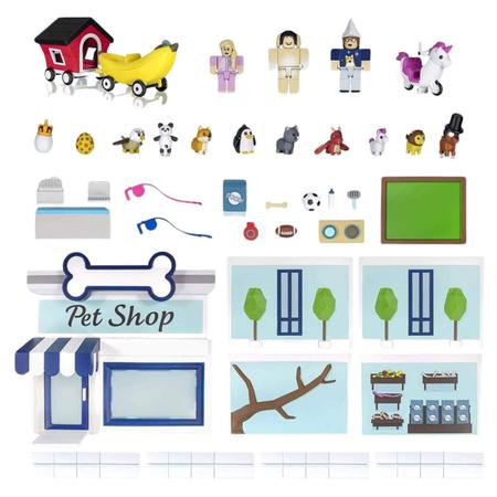 Boneco Roblox Set de Luxo Adopt Me Pet Store - Sunny Brinquedos Imagem de Boneco Roblox Set de Luxo Adopt Me Pet Store