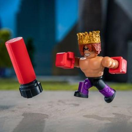 Roblox - Boneco Deluxe De 7cm - Muscle Legends Muscle King