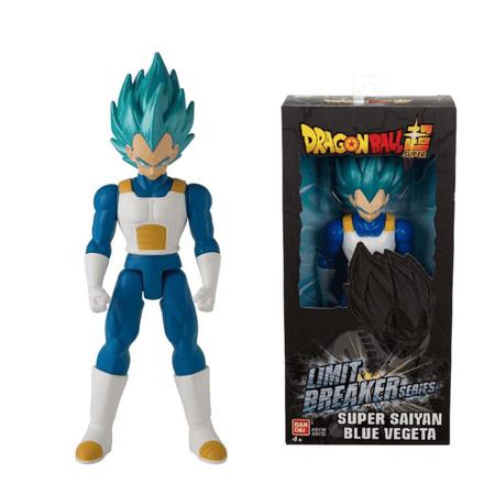 Boneco Fun Dragon Ball Bandai Blue Vegeta Articulado 30cm F0060-2