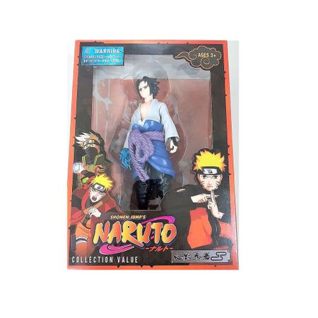 Naruto e Sasuke - Clássico Action Figure - Escorrega o Preço