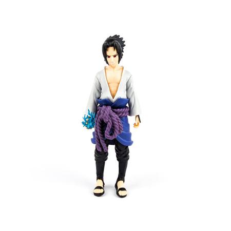 Boneco Sasuke Classico Não Articulado - Sasuke 18cm Naruto