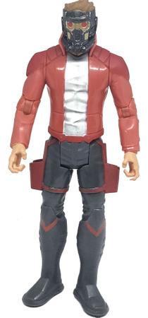 Boneco Marvel Star Lord Senhor das estrelas, Guardiões da Galaxia, Marca  Hasbro 30 Cm - Original