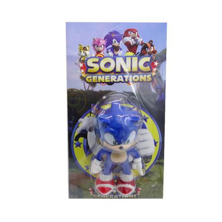 4 Bonecos do Sonic Generations - Coleção Sonic do Jogo - Sega - Toy  Brinquedos 