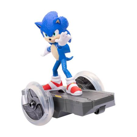 Boneco Sonic 2 Movie Sonic Speed Controle Remoto Candide - Papellotti