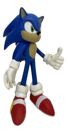 Boneco Sonic Articulado 28cm Azul Personagem Exclusivo ENVIO IMEDIATO -  Escorrega o Preço