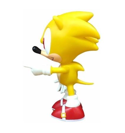 Boneco Super Sonic Amarelo Collection Grande Articulado - Figure Collection  - Bonecos - Magazine Luiza