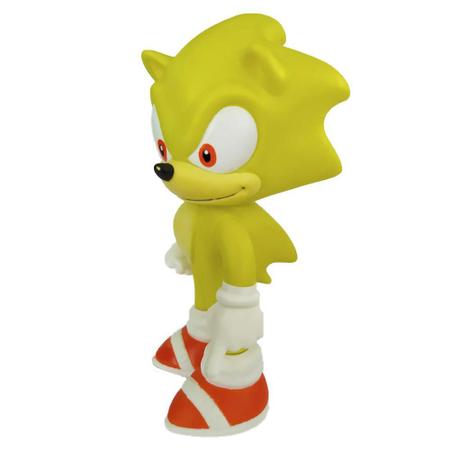 Boneco Sonic Vermelho Collection Com Caneca Personalizada - Super