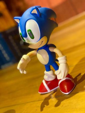 Promoção Boneco Do Sonic Grande Articulado Na Caixa Original