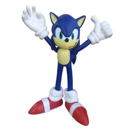 Boneco Sonic Articulado Grande Brinquedo - Super Size Figure