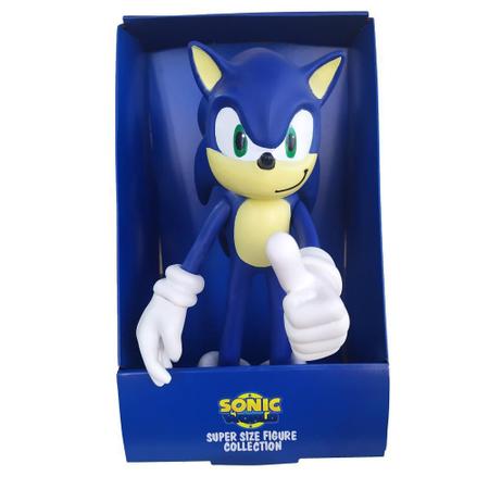 Boneco Sonic Articulado Grande Original Brinquedo - Bonecos - Magazine Luiza