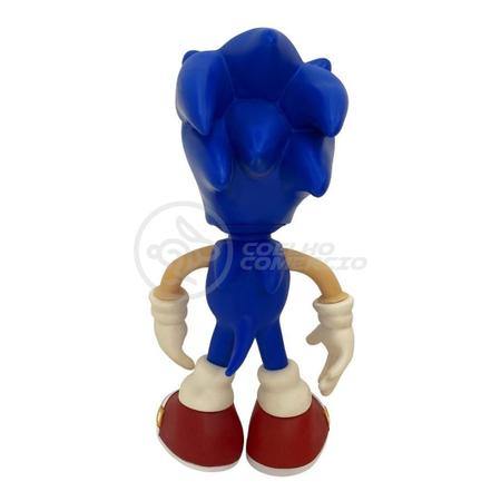 Boneco Sonic Articulado Grande Brinquedo Caixa Collection Lançamento Action  Figure 16cm - Tema - Bonecos - Magazine Luiza