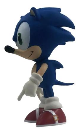 Boneco Sonic Articulado Grande Original Brinquedo