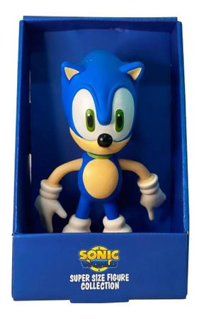 Boneco Sonic Articulado Grande Brinquedo Caixa Collection Lançamento Action  Figure 16cm - Tema - Bonecos - Magazine Luiza