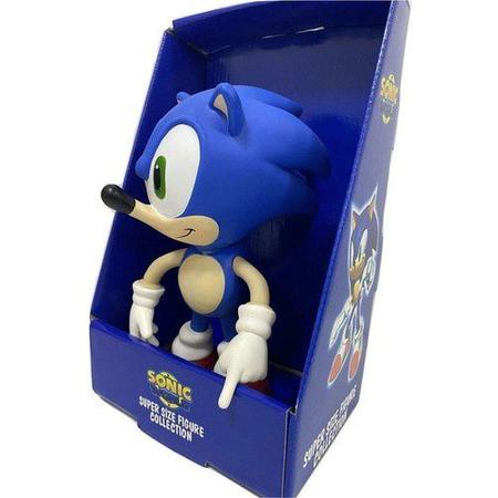 Promoção Boneco Do Sonic Grande Articulado Na Caixa Original