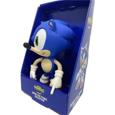 Boneco Sonic Articulado Grande Original Brinquedo - Collection - Bonecos -  Magazine Luiza