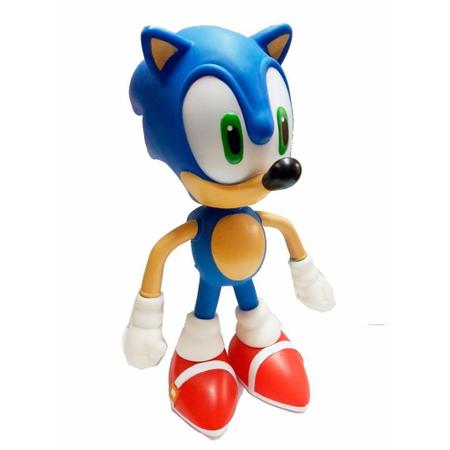 Bonecos Sonic Collection Grande 25cm Caixa Azul