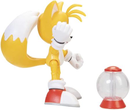 Boneco Tails Articulado 10cm Sonic O filme - Jakks - Bonecos