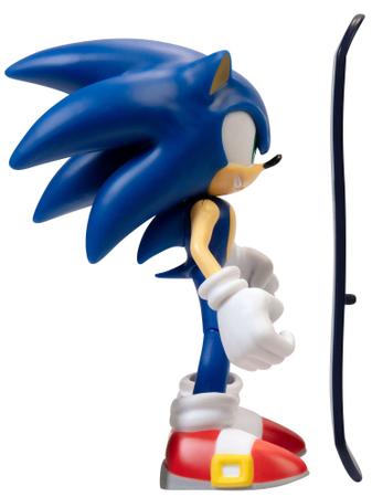 Novo Boneco Sonic 2 The Hedgenog Kit Colecionável Jakks