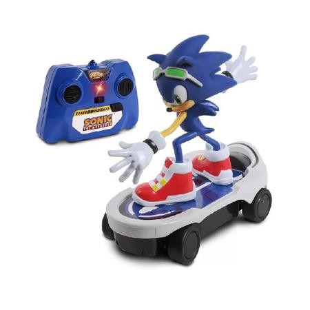 Imagem de Boneco Sonic Free Riders Skate Com Controle Remoto F01062