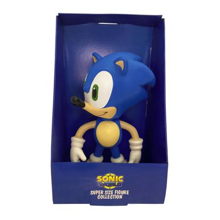 Boneco Action Figure Sonic Grande Super Size - 23Cm - Sonic - Casa