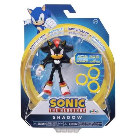 Boneco Sonic The Hedgehog Shadow Articulado