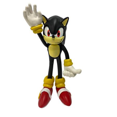 Boneco Sonic Preto Grande Collection Shadow - Super Size Figure
