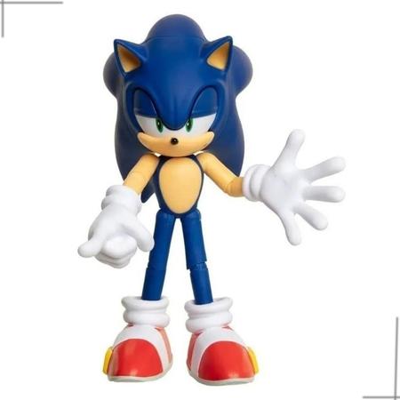 SONIC  Boneco Sonic The Hedgehog Colecionável 