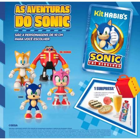 Kit Sonic com 4 Bonecos 12 cm - Toys - Bonecos - Magazine Luiza