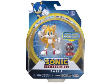 kit Boneco Sonic 4 peças 12cm - PENA VERDE SHOP