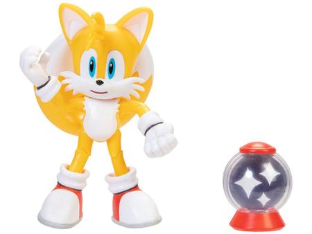 kit Boneco Sonic 4 peças 12cm - PENA VERDE SHOP