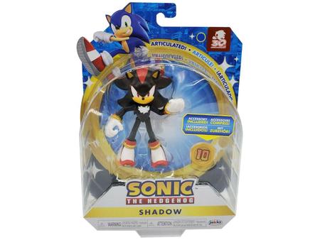 kit Boneco Sonic 4 peças 12cm - PENA VERDE SHOP