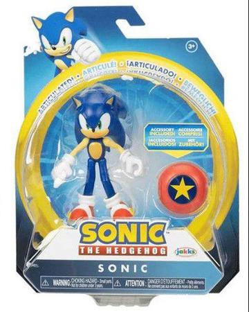 Boneco Sonic The Hedgehog Articulado Colecionável Candide