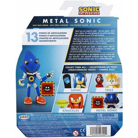 Boneco Sonic Figura de Acao - Metal Sonic - The Hedgehog - F0066-2 START