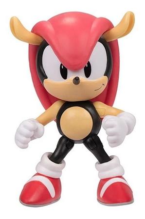 Boneco Sonic the Hedgehog Articulado Super Shadow Candide 3402 em