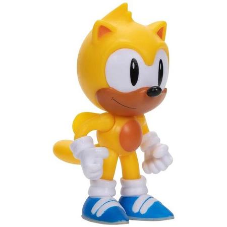 Boneco Sonic the Hedgehog Articulado Super Shadow Candide 3402 em