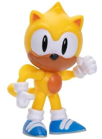 Boneco Sonic The Hedgenog Super Sonic Articulado - Candide - Bonecos -  Magazine Luiza