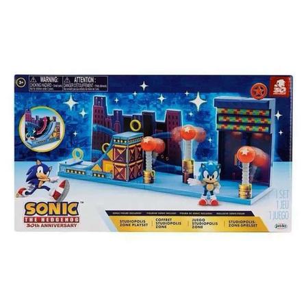 Boneco Sonic Jakks Pacific Sonic Classico Moeda 10